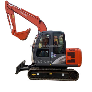 Mini-excavatrice Hitachi ZX70 d'occasion de 7 tonnes, faible nombre d'heures, micro-excavatrice hydraulique, capacité de la benne de 1,15 m, fabriquée au Japon, 1 an de garantie, haute efficacité - Product Image 1