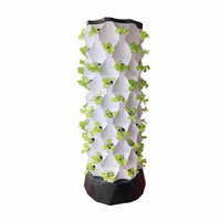 Haute qualité Commercial intérieur jardin aéroponique ferme verticale plante hydroponique grandir tour système de jardin Kit à vendre