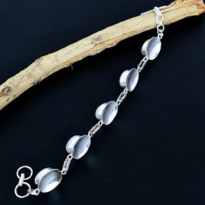 Handmade Moonstone <b>Bracelet</b> Handmade Antique Style Handmade Adjustable Design Handmade <b>Bracelet</b> Natural Gemstone Jewelry - Product Image 6