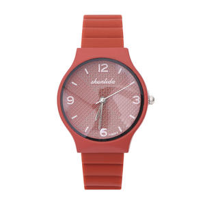 Nuevos Relojes Digitales Redondos Sencillos de Moda para Mujer con Correa de Silicona - Product Image 3