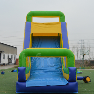 Carrera de obstáculos inflable a precio de fábrica con tobogán, juego deportivo inflable interactivo para fiestas al aire libre - Product Image 6