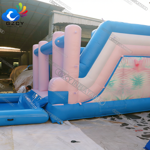 Château gonflable avec <span class=keywords><strong>piscine</strong></span> et toboggan, parc aquatique gonflable avec souffleur pour la <span class=keywords><strong>location</strong></span> - Product Image 4