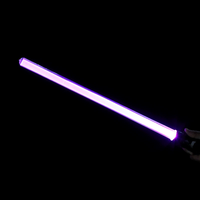 Splicable Laser Sword Toy Kids Safe Plastic Duel Light Sword With Rounded Edge Colorful Glowing Play Weapon