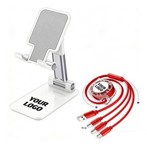 Promotion Business Gifts Custom Logo Printed Travel <b>Stand</b> Cell Desktop Mobile Phone Holder - Product Image 1