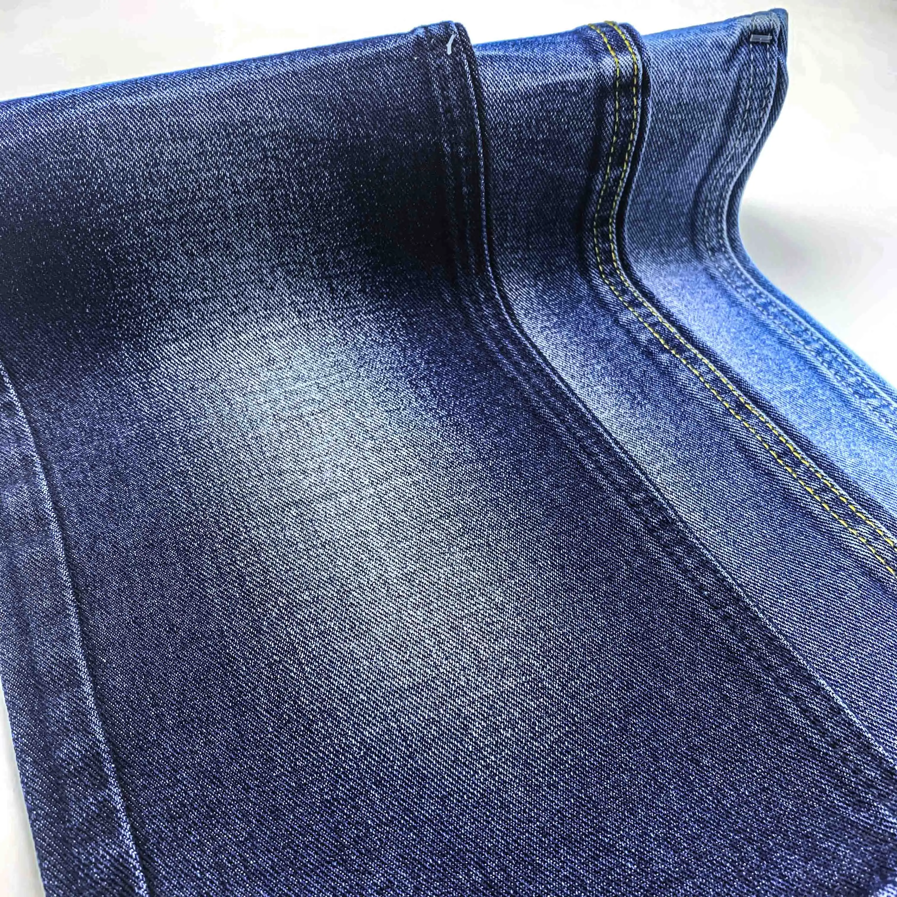 100% algodão 11.5 oz alta peso indigo azul jeans tecido para calças jeans