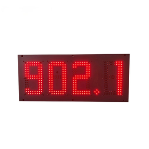 Letreros de Precios de Gasolina con Clasificación IP65, Pantalla LED Digital de Aluminio para Publicidad en Interiores/Exteriores, Brillo de 5500 cd, Fácil Montaje, Control Remoto ROHS - Product Image 1