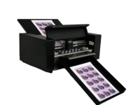 Máquina de Corte por Troquelado Servo de Alta Velocidad, 340 mm de Ancho, Alimentación Automática, Cortador de Vinilo para Etiquetas Ilimitadas, Posicionamiento QR, Anycut ZKSV370 220V