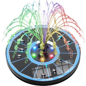 Solar Fountain <strong>Pump</strong> with Battery Backup <strong>Garden</strong> Bird Bath Fountain <strong>Pump</strong> 7V Submersible Solar <strong>Water</strong> Fountain <strong>Pump</strong> - Product Image 1