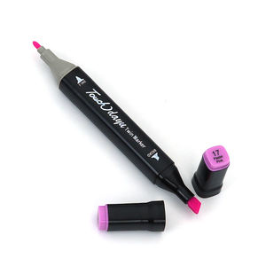 ปากกาเมจิกพลาสติก 100 สี สำหรับงานศิลปะ กราฟฟิตี แบบถาวร หัวคู่ ใช้แอลกอฮอล์ <span class=keywords><strong>เขียน</strong></span>ลื่น ชุดสำหรับวาดภาพและงาน DIY - Product Image 2