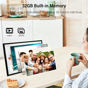 Gran oferta, pantalla inteligente en la nube, comparte fotos y vídeos de forma remota desde la pantalla táctil WIFI móvil, marco de fotos digital de 15,6 pulgadas - Product Image 4