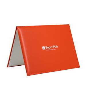 Portadocumentos de Cuero Liso A4 8.5*11 de Buena Reputación para Diplomas y Certificados de Graduación - Product Image 1