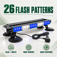 Barre lumineuse LED HSSH 100 cm, double face, clignotante, balise d'avertissement, 12 V 24 V, pour véhicules tout-terrain, ATV, UTV, voitures de golf