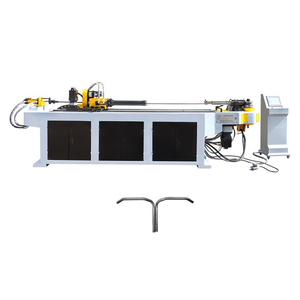 Dobladora de mandril hidráulico eléctrico Telhoo 63NC, silla de Metal de acero cuadrada redonda, máquina dobladora de tubos Future SS MS - Product Image 3