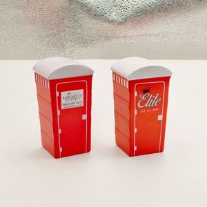 Jouets anti-stress en mousse PU avec logo imprimé promotionnel, toilettes portables, jouets anti-stress - Product Image 1