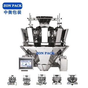 Tự động <span class=keywords><strong>multihead</strong></span> định lượng Spaghetti đóng bao máy mì có trọng lượng dọc Pasta máy đóng gói 500 gam 1kg - Product Image 3