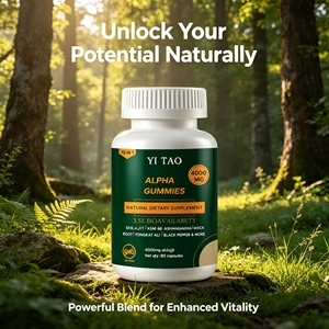 Cápsulas Naturales Alpha para Mejorar la Vitalidad y la Resistencia, Apoyo Inmunológico, Absorción Rápida, Cápsula Dura Dietética - Product Image 4