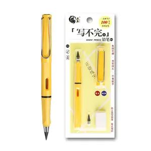 Everlasting Pencil school stationery wholesale New Technology Unlimited Writing Eternal Pencil No Ink plastic automatic pencil