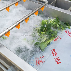 New Style Lettuce Washing and Drying Equipment High Capacity Leaf <b>Vegetable</b> <b>Processing</b> <b>Machine</b> - Product Image 1