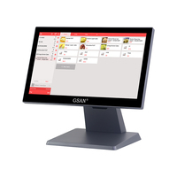 Sistema POS Todo en Uno con Pantalla Táctil de 15.6'' para Fabricación Personalizada, Caja Registradora de Escritorio con Windows para Tiendas Minoristas