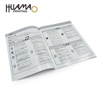 Folleto de Instrucciones Impreso Personalizado Ecológico, Impresión Offset a Todo Color, Papel de Inserción para Tarjetas y Cajas de Papel