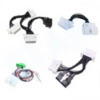 Faisceau de câbles de connecteur de Diagnostic SAE J1962 OBD2 16 broches personnalisé en usine pour la programmation ECU et les outils de Scanner automatique