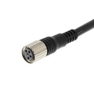 สายเชื่อมต่อ M12 รุ่น XS2F-D422-GA0-F XS2F-D421-GA0-F XS2F-D424-GA0-F แบบ 4 ขา ตัวเมีย แบบตรง สำหรับเซ็นเซอร์และแอคชูเอเตอร์ - Product Image 5