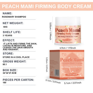 Lotion corporelle éclaircissante nourrissante et <span class=keywords><strong>raffermissante</strong></span> Peach Mami, best-seller, <span class=keywords><strong>pour</strong></span> lisser <span class=keywords><strong>la</strong></span> texture de <span class=keywords><strong>la</strong></span> peau, crème hydratante <span class=keywords><strong>pour</strong></span> <span class=keywords><strong>le</strong></span> <span class=keywords><strong>corps</strong></span>, 60 ml - Product Image 4