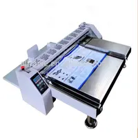 Elektrik kağıt kırma makinesi A3 A4 boyutu kağıt delme ve katlama makinesi