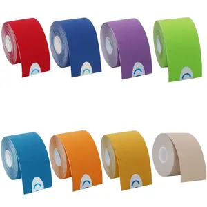 Waterproof Kinesiology Tape Free Samples K Tape Waterproof Athletic Muscle Tapes Quality Cotton Sport Kinesiology Tape