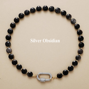 <span class=keywords><strong>Collana</strong></span> di pietra naturale per donna quadrata Amazonite arcobaleno tormalina con perline di alta gioielleria Facated muschio agata clavicola <span class=keywords><strong>collana</strong></span> - Product Image 6