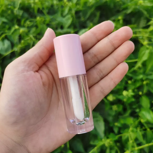 Cosmétique, Tube pour brillant à lèvres, transparent, vide, avec grande brosse, 6.5ml, vente en gros - Product Image 5