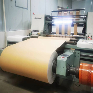 Nâu kraft cơ sở giấy cuộn cho cấp thực phẩm đóng gói nguyên liệu Jumbo giấy cuộn mà không cần PE - Product Image 2