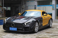 ZNDR Mercedes-Benz AMG GT GTC GTS OE 76023015200 Nouveau kit carrosserie style GTR avec spoiler de pare-chocs avant/arrière, vis de fixation incluses