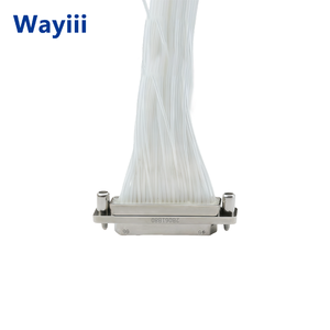 Wayiii J30J-66TJL Micro-D Receptacle 66 Pin Wire Leads MIL-DTL-83513 Equivalent Microminiature Rectangular Connector China - Product Image 3