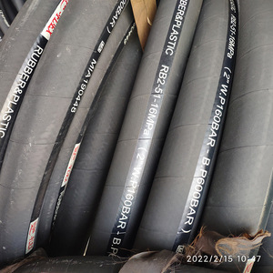 Rubber Hose 4SH-38-40MPa 1 1/2 In Black Natural Rubber High Pressure Industrial Use - Product Image 3