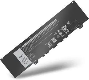 38WH 39DY5 NoteBook F62G0 Baterai Dell Inspiron 13 7000 7373 7386 2-In-1 7370 7380 5370 Baterai Laptop
