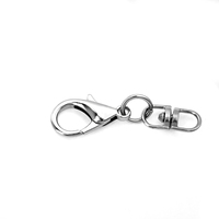 Anneau en D en alliage de zinc plaqué, poli et lisse, pour accessoires de sac et de ceinture – Nouvelle collection