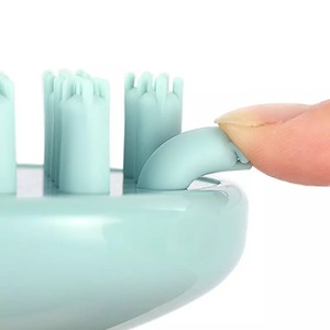 <b>Pet</b> Bathing <b>Brush</b> Massager 9Cm X 7Cm Soft Silicone For Dogs Cats - Product Image 3