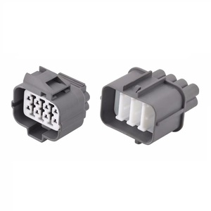 Conector de cableado eléctrico para coche, Conector de 8 agujeros, 6181-0075/6918-0333/6189-0134, impermeable, macho y hembra, con terminales y sellos - Product Image 1
