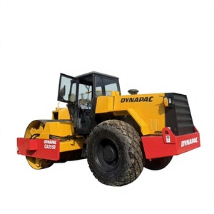 รถบดอัดถนนแบบลูกกลิ้งเดี่ยว Dynapac CA251D เครื่องยนต์ดีเซล ยางสีเหลือง รุ่นปี 2022 - Product Image 1