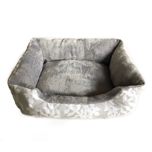 Luxury Designer Winter Fur <strong>Dog</strong> Kennel <strong>Fashion</strong> Print Warm Pet <strong>Bed</strong> for <strong>Dog</strong> Cat Pet Supplies - Product Image 2