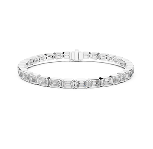 Bracelet en diamant cultivé en laboratoire de qualité supérieure en or, bijoux fins élégants, accessoire de mode de créateur - Product Image 3