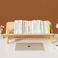 Étagère de rangement de bureau, bibliothèque pour enfants, organisateur de livres pour étudiants, petite bibliothèque simple à 1 niveau