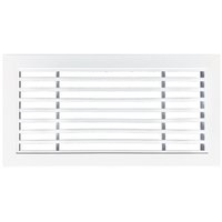 Grille rectangulaire personnalisée à montage au plafond pour sortie d'air conditionné central, diffuseur d'air de retour et port d'inspection à persiennes