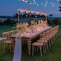 Support de barre de table avec pinces, support d'arche de table réglable, arche de ballons de table en métal pour la décoration de mariage, d'anniversaire