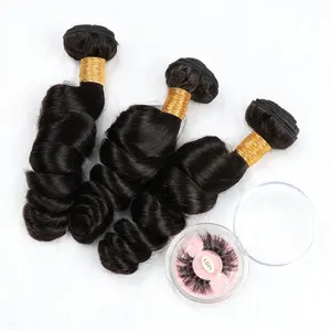 ZSF Hair Extension Human Hair Bundles Loose Wave, 100% Mink Brazilian Virgin Wholesale Virgin Hair Vendor, Cuticle Aligned Hair