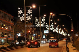 Guirlande lumineuse LED d'extérieur, motif <span class=keywords><strong>de</strong></span> crème glacée <span class=keywords><strong>de</strong></span> Noël, pour la décoration des centres commerciaux - Product Image 4