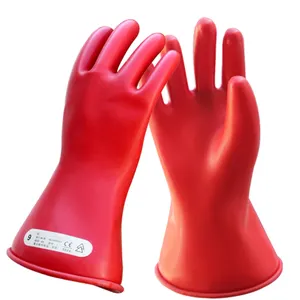 Lineman Latex Anti Arc Flash Class 00 Electric Gloves Safety