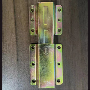 Sofa Hinge Connector BL-D015 Iron Zinc Plated Durable Furniture Hardware - Product Image 1