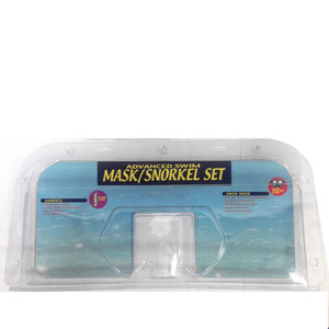 Masque de plongée avec emballage en coque à bulles en PP, une seule fenêtre, équipement de plongée sous-marine étanche, universel pour les sports nautiques - Product Image 2